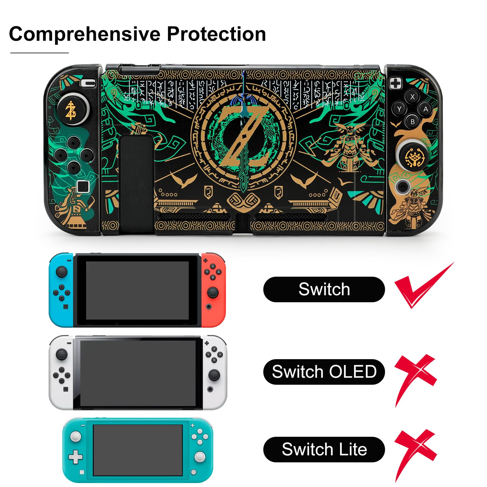 Amazon.co.jp: Tscope 保護ケース Nintendo Switch対応 ハードシェル